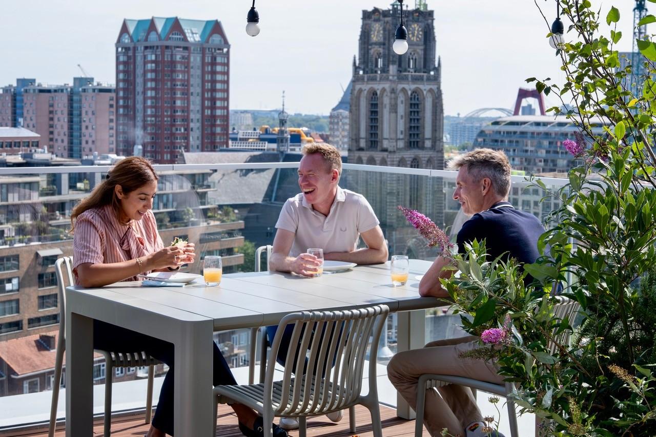 Penthouse met Panoramisch Uitzicht over Rotterdam 3